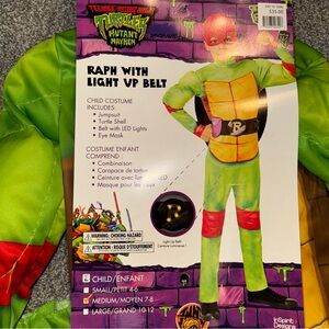 Teenage Mutant Ninja Turtles Raph Costume with Light-Up Belt